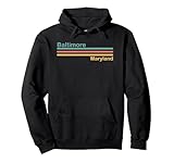 Photo Gallery retro baltimora maryland felpa con cappuccio Photo Gallery retro baltimora maryland felpa con cappuccio