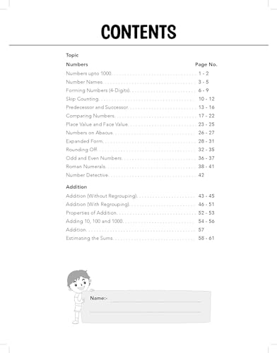 Key2Practice Maths Workbook For Class 3 (Set of 3) : 272 Activity Based ...