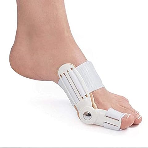 Pedimend Bunion Corrector Relief Orthopedic Splint (1PCS) - Toe Correction & Bunion Relief Splint - Help to Restore Natural Alignment - Hallax Valgus Toe Straightener - Foot Care (White) Cover