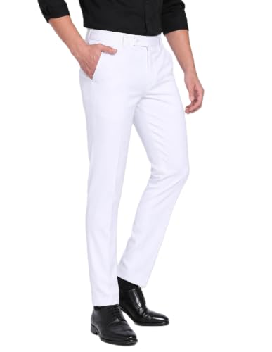 Image of Men's Slim Fit Formal Trousers | Office & Business Wear Pants For Men