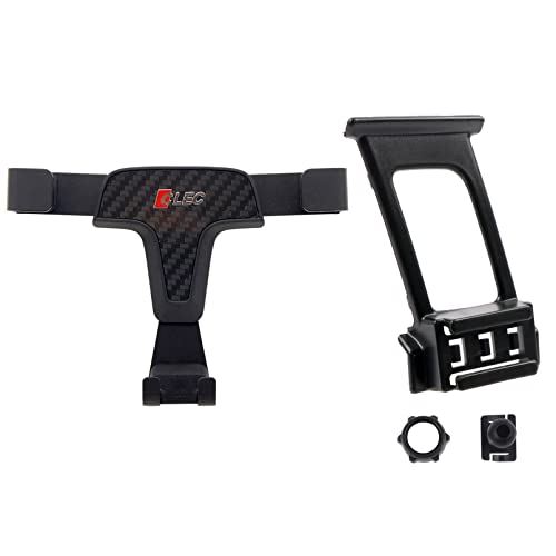 ITrims Car Phone Holder for Audi Q3 2012-2018 Car Dashboard Mount Cell Phone Cradles Adjustable Phone Stand Holder Universal Compatible with Most Smartphones (Carbon Fiber)