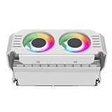 Memory RAM Cooler Fans | Fan Speeds up to 3500RPM | Noise Level≤28dB(A) | 5v/3Pin ARGB Light Effect Memory Cooling for DIY PC Gaming