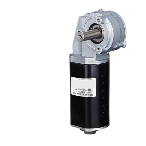 Motor reductor de alto torque y 12V con sistema de parada automática segura