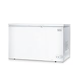 BLACK+DECKER 13 Cu. Ft. Chest Freezer, Deep Freezer with Top Opening, Freezer Chest with 2 Removable Storage Baskets, Mechanical Temperature Control, Manual Defrost, R600a Refrigerant,BCF1300E,White