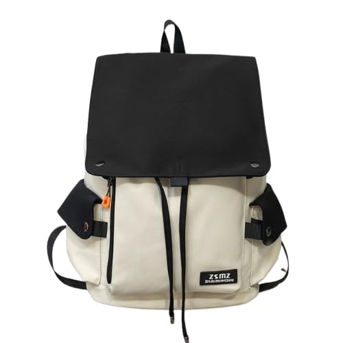 30 Litre Japanese Korean Style School Bag Water-Resistant Laptop & Travel Backpack - Unisex Large 18 Inches Multipurpose Student Backpack for Boys & Girls, Men & Women