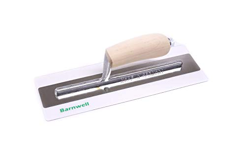 Barnwell ClearFlex Plastic Finishing Plastering Trowel with Wooden Handle (16)