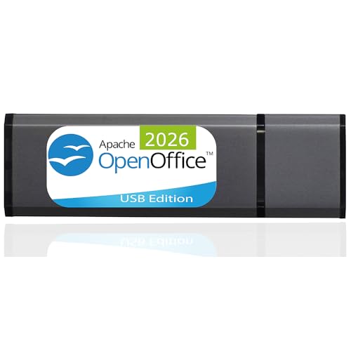 OpenOffice - 2026 USB Edition für PC/Notebook auf USB Stick