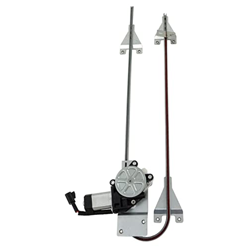 Image of TRQ Front Right Power Window Regulator & Motor Assembly Passenger Side Compatible with 1987-1996 Peterbilt 357 1988 378 2003-2005 379