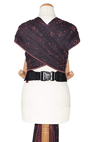 manduca Twist Babydraagzak > Craspedia Rouge < pasgeborenenenendraagdoek van draagdoek (biologisch katoen/jaquard… - Image 4