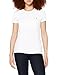 Produktbild Tommy Hilfiger Damen Heritage Crew Neck Tee Regular Fit T-Shirt, Weiß (Classic White 100), One Size ( Herstellergröße: S)