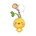 YOYUMI Keychain Portachiavi Bambola Animale Erba Lunga Portachiavi In ​​Pvc Epossidico Piccola Rana Anatra Gialla Carino Brutto Ciondolo Zainetto Anatra Gialla