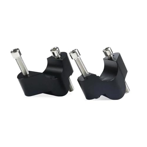 Abrazadera de manillar para Ducati Multistrada V4S mecanizada en negro de alta resistencia