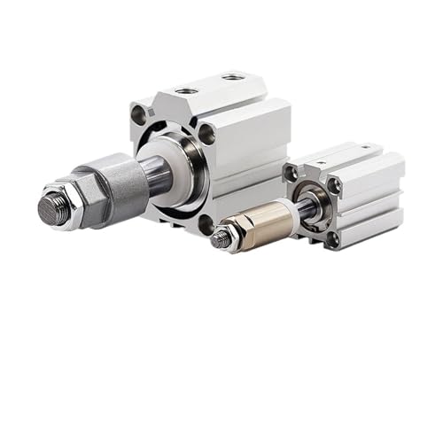 Cylindre pneumatique double effet à course réglable pour machine - 5