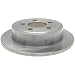 ACDelco 18A1336A Advantage Non-Coated Rear Disc Brake Rotor