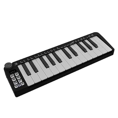 25 Key Keyboard Controller Mini Portable Keyboard Controller With Smart Chord Scale Modes Portable Keyboards Piano