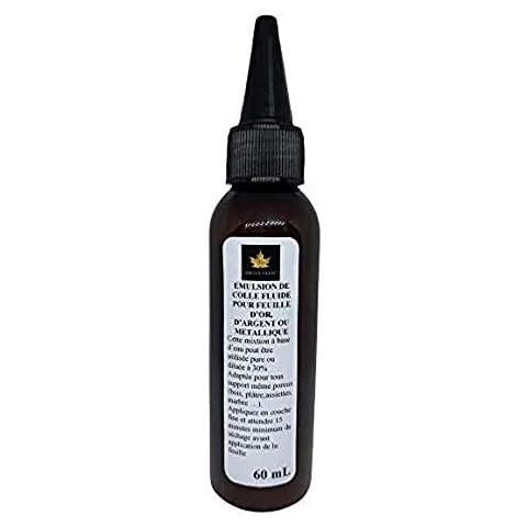 Liquid Glue Emulsion for Gold and Silver Leaf Cover