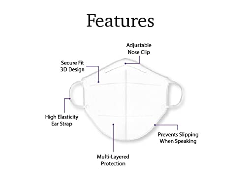 [10 Masks] White Clean Joy Kf94 The Flow Face Masks For Kids [Made In Korea] #TOP2