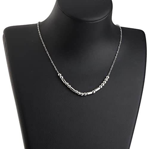 Kuiyai Best Friends Ever Gift Bestie Gift Friends Long Distance Relationship Gift Coworker Gift Morse Code Necklace Bracelet (Morsefriendnc) #TOP5