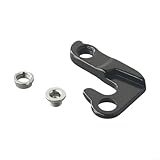 Opatiny Cintre de dérailleur arrière de vélo compatible avec Giant XTC ATX Anthem Trance Roam Seek pour crochet de queue en alliage d'aluminium CNC Noir