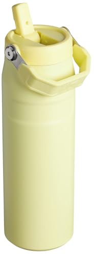 Image of Stanley IceFlow Flip Straw 2.0 Water Bottle 24 OZ | Built-In Straw with Larger Opening | Lightweight & Leak-Resistant | Insulated Stainless Steel | BPA-Free | Pomelo