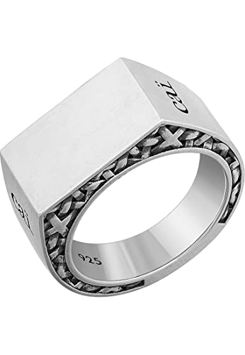 Caï Herren-Herrenring 925er Silber 64 Silber 32019013 Cover