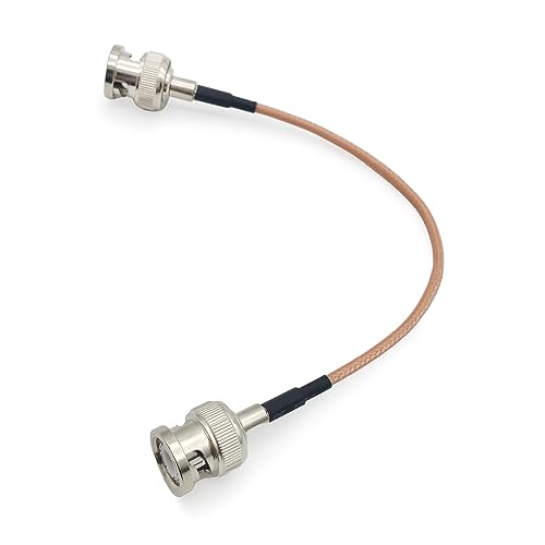 Cable coaxial RG316 BNC macho para conectar cámaras de seguridad CCTV a grabadores DVR 6