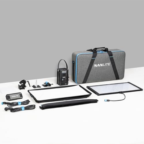 Image of Nanlite PavoSlim 120C Included softbox& eggcrate, lumenradio