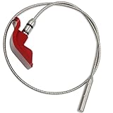 Billet Engine Oil Dipstick Fit for K20 K-Series Hybrid Honda Acura Civic Accord CRV (Red)