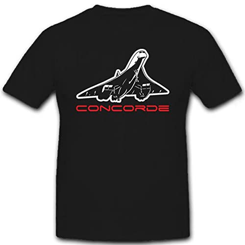 T-shirt Concorde 7238 coton durable imprimé aéronautique anti-déformation