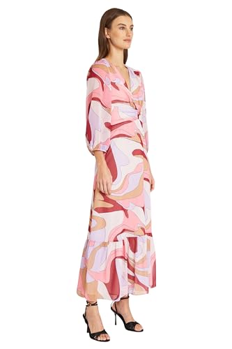 Image of Donna Morgan Women's V-Neck Empire Waistband Maxi