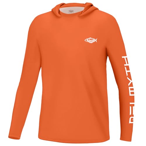 Palmyth Boys Fishing Shirt Youth Hoodie Sun Protection UPF 50+ Long Sleeve Hooded Shirts2