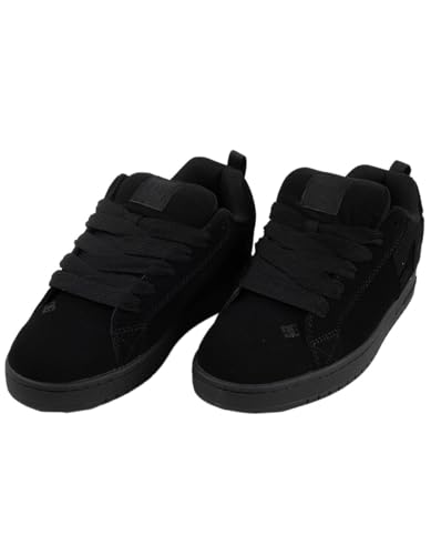 DC SHOES Court Graffik Mens Shoes, Black, 10