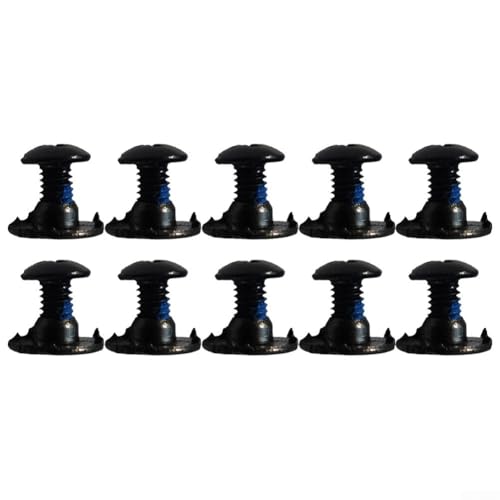 Replacement Inline Roller Skate Screws and Nuts 10 Pairs for Reliable Repair Solutions (Bolts and Nuts)