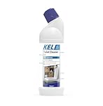 KEL - Toilet Cleaner Gel, Powerful, Effective Bathroom/WC Descaler Cleans Bowl & Under Loo Rim, Limescale & Stain Remover - 1 Litre