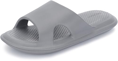 Image of BRONAX House Slippers for Women and Mens | Quick Drying Shower Shoes | Cushioned Sole