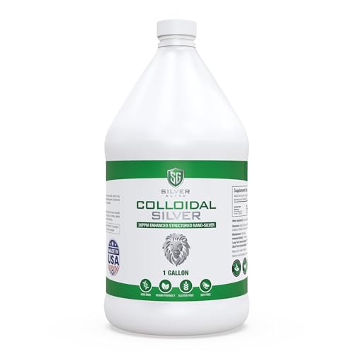 Enhanced Structured Silver Colloidal Solution 128 oz 30ppm