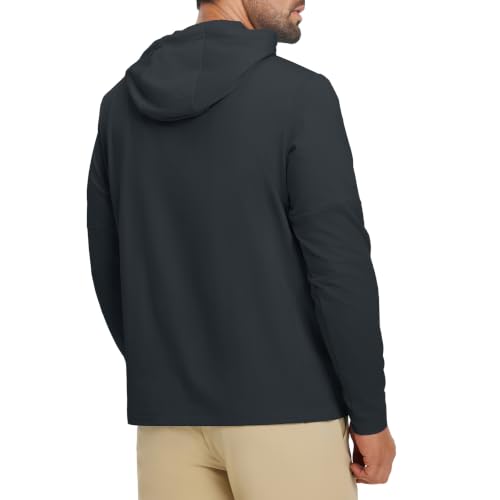 Image of M MAELREG Hoodies for Men Golf Fleece Hooded Sweatshirts Dry Fit Athletic Lightweight Casual Midlayer Mens Hoodies Pullover