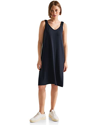 STREET ONE Damen A143638 Trägerkleid, Deep Blue, 40 EU
