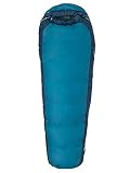 Saco de dormir ultraligero, ideal para niños y niñas; volumen una vez guardado 8,19 L, dos cremalleras; peso: 1080g; longitud: 152 cm; incluye la bolsa de compresión.