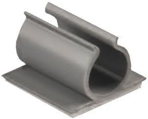 Heyco 3337 HEYClip Tension Wire Clips Vinyl U Style (Pack of 250) WCUA 375Max. Bundle Diameter = 0.38"