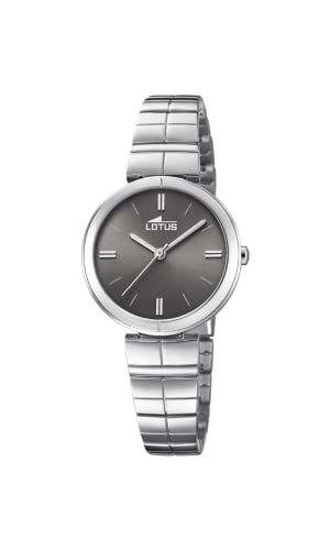 Montre Lotus femme 18431/2 en acier inoxydable argenté et verre minéral