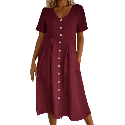 Robe de plage col en V et manches longues pour femme moderne