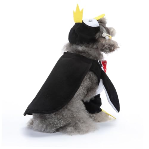 Disfraz capa pingüino para perro XL Halloween miniatura 3