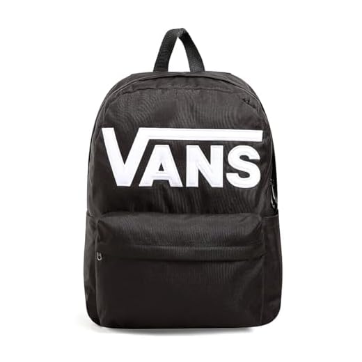 Vans Skool Drop V Backpack Rucksack, Schwarz