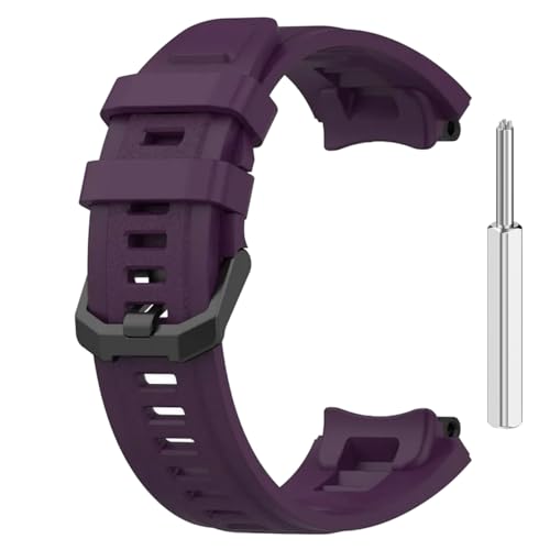 Image of YODI Strap Band Compatible with Amazfit T-Rex 2 Smartwatch Only Soft Silicone | Nylon | Chain | Leather Watch Straps with Installation Adjuster Tool For Amazfit TRex 2