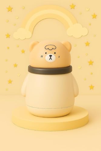 Image of Baby Skin Care Powder Talcum Puff Case Cum Container Box With Fruit Feeder Nibbler Teether For Babies /Kids /Toddler /New Born BPA Free (PATTERN 45)
