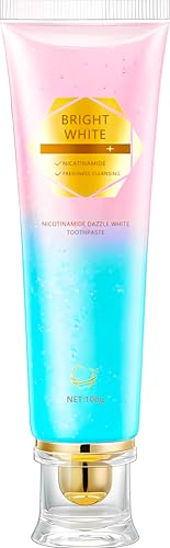 Niacinamide Whitening Toothpaste for Adults, Teeth Whitening Tooth Paste, Brilliant Smile...