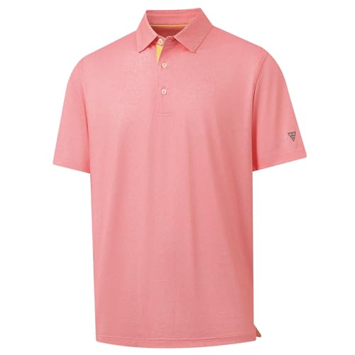 M MAELREG Boys Polo Shirt Short Sleeve Performance Dry Fit Stretch Funny Print Active Casual Collared Golf Shirts for Boy