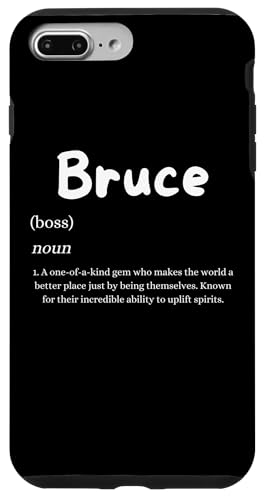 Bruce Definition ������ �J�X�^���R�X�`���[�� �u���[�X�p �X�}�z�P�[�X iPhone 7 Plus/8 Plus �p