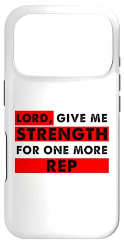 Lord Give Me Strength for One More Rep�N���X�`�����W�����D�� �X�}�z�P�[�X iPhone 17 Pro �p